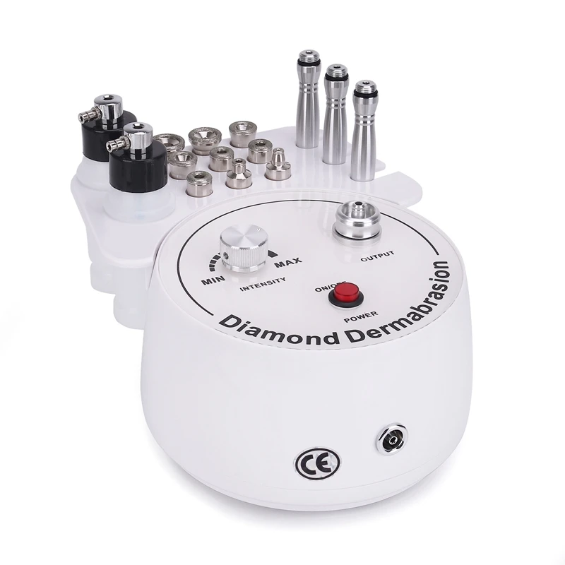 Skin Peeling 3 in 1 Vacuum Suction Acne Blackhead Removal Spray Facial Diamond Dermabrasion Microdermabrasion Beauty Machine