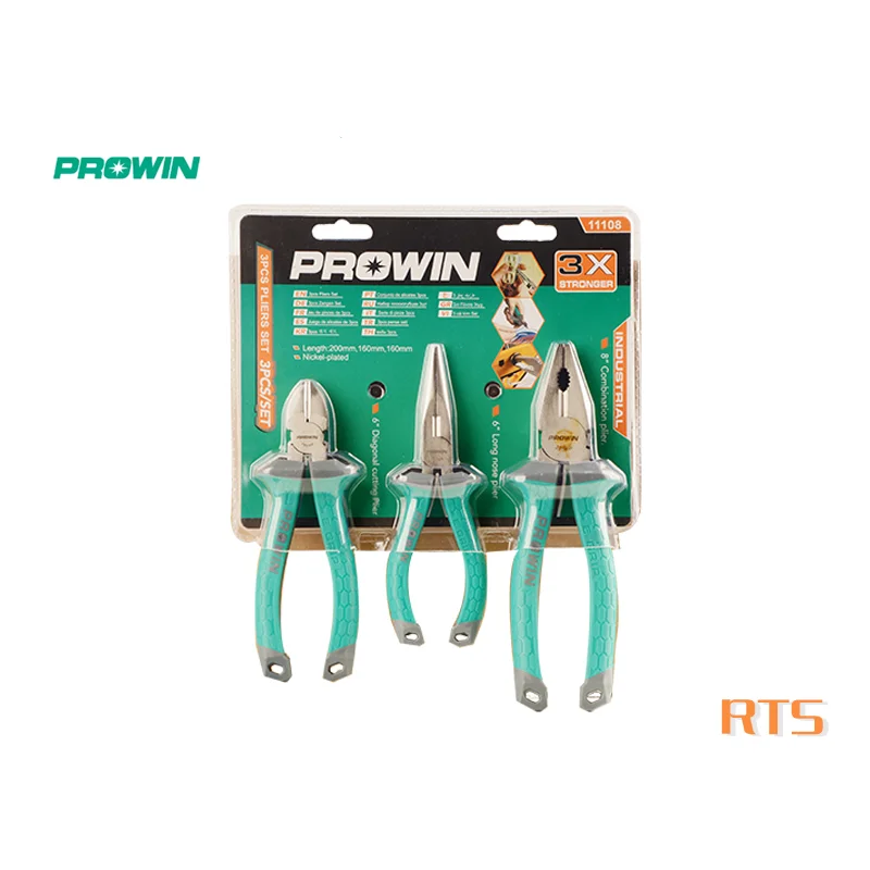 Prowin In Stock Money Saving SKU 11108 8 6 inch High Carbon Steel Heavy Duty Cutter Pliers