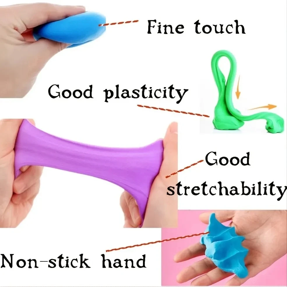 36 Colors DIY Light Clay Intelligent Plasticine And Tools kit Sets Modeling Polymer Clay Slime Toy For Kids Gift