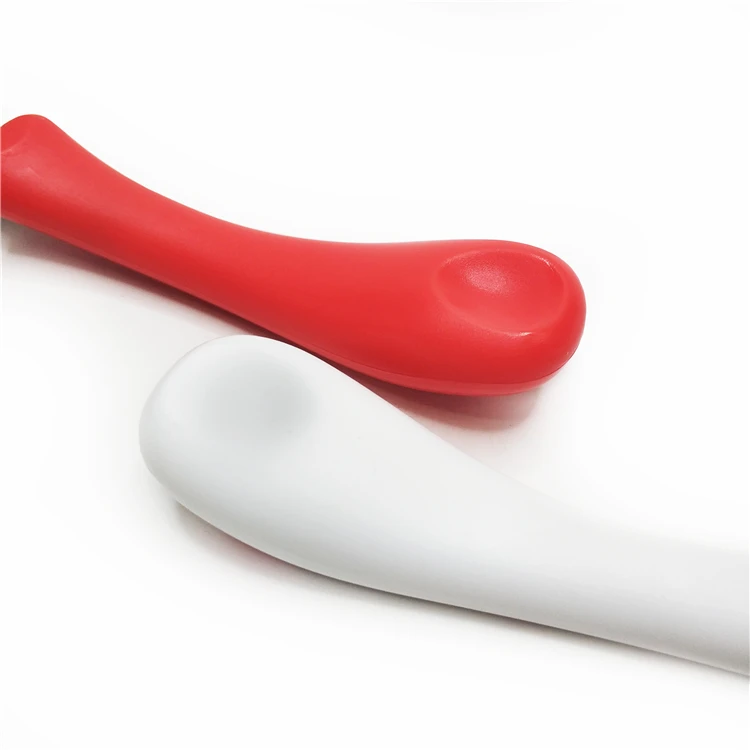 Toddler Plastic Spoon fork Kids Cutlery set Stainless Steel Fork Spoon with Plastic Handle