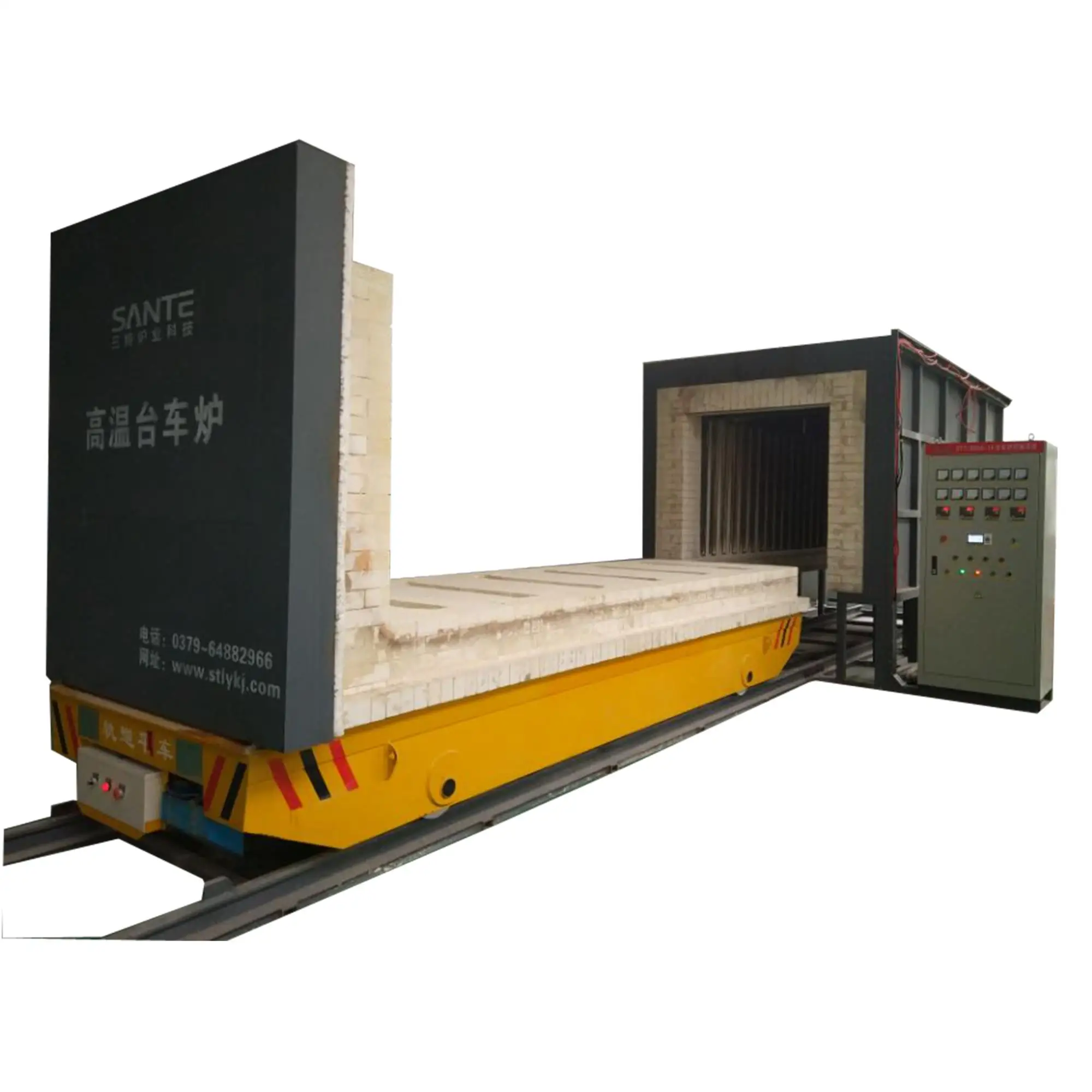 Промышленная нагревательная печь керамическая челночная