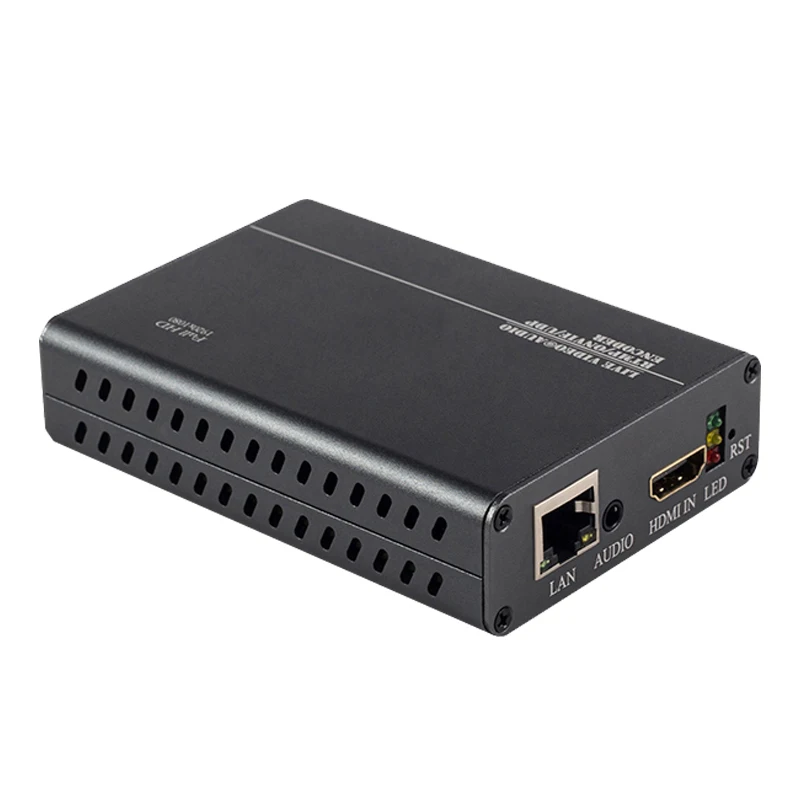 CreHiVi ODM OEM Mini 1080P Audio Video Digital Live Stream RTMP HD H.264 H.265 IPTV HDMI Encoder