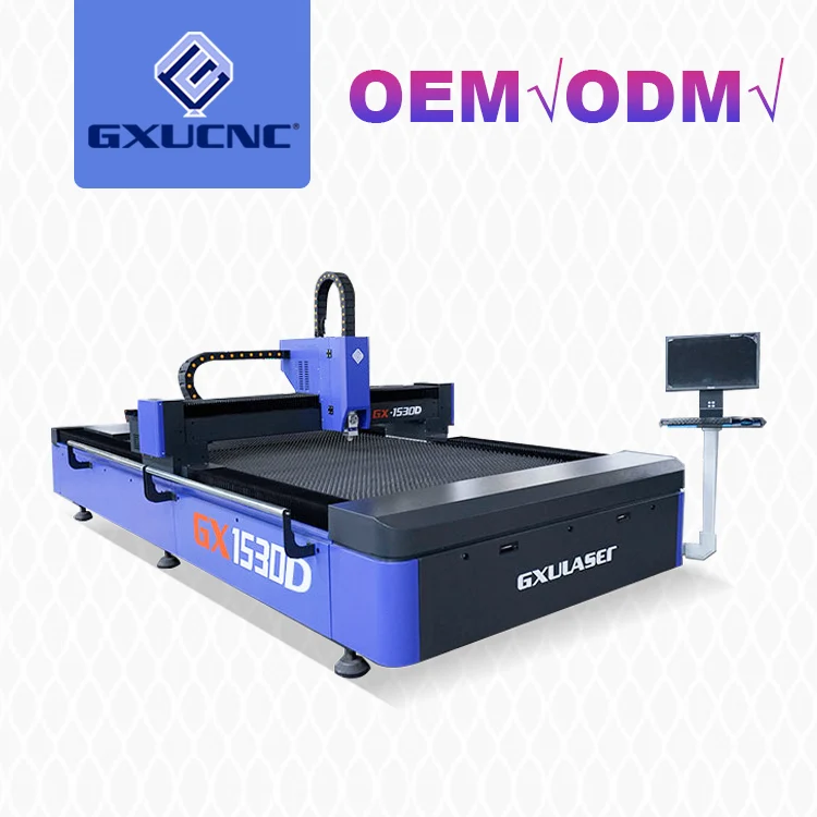 3Kw 1.5Kw Fiber Laser Cutting Machine Laser Cutting Engraving Machine For Stainless Steel
