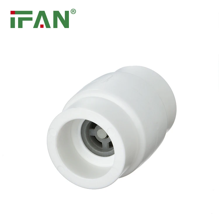 Ifan 20-32mm Ppr Non Return Valve Check Valves One Way Plastic Ozone Check Valve