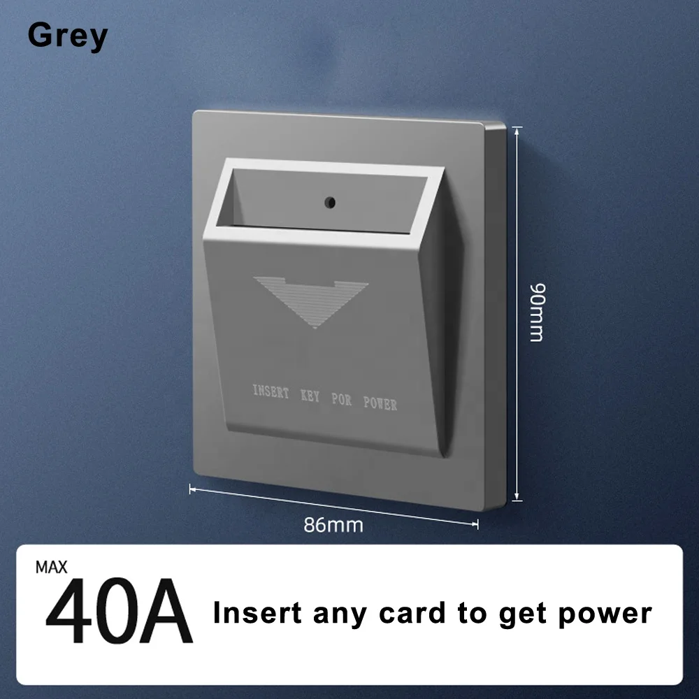 Переключатель энергосбережения отеля вставляет любую карту чтобы взять электрическую безопасность энергосберегающий
