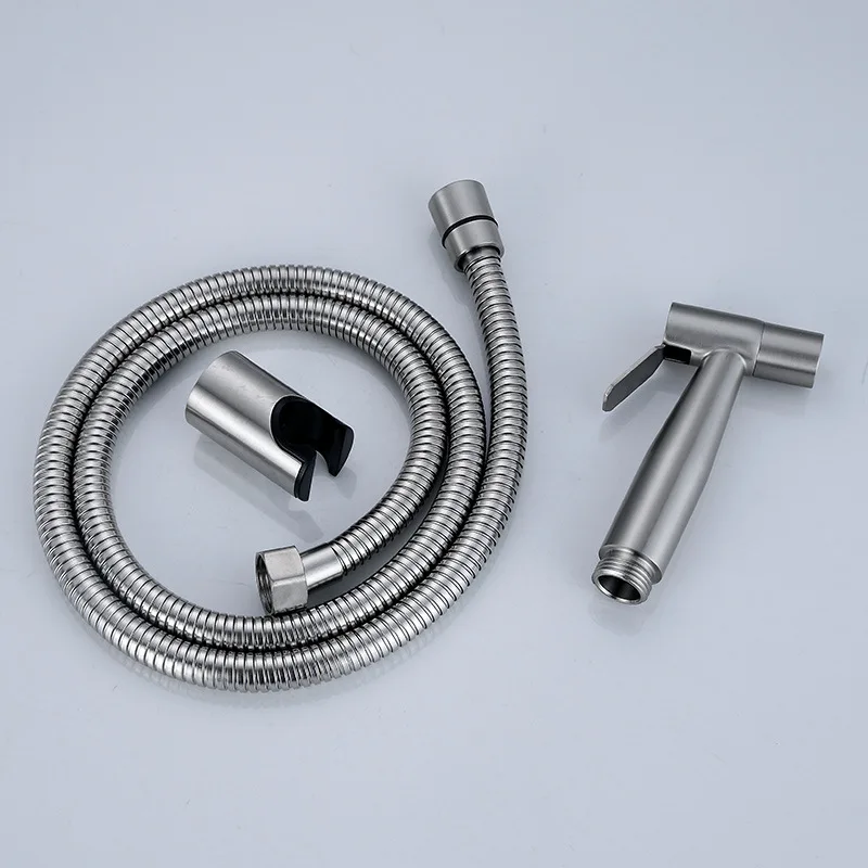 Hot Selling 304 Stainless Steel Hand Toilet Bidet Spray Muslim Shower Shattaf Handheld Bidet Sprayer power spray gun