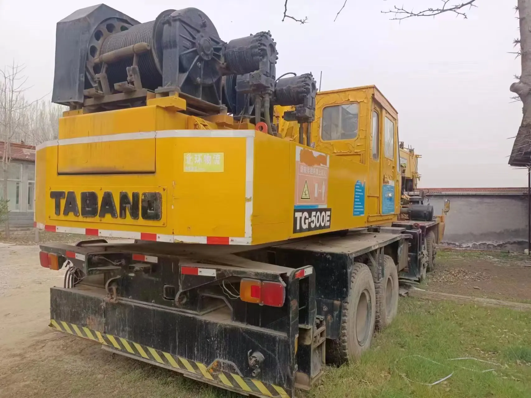 used TADANO TR500EX TR500 TADANO 500 heavy rough terrain crane