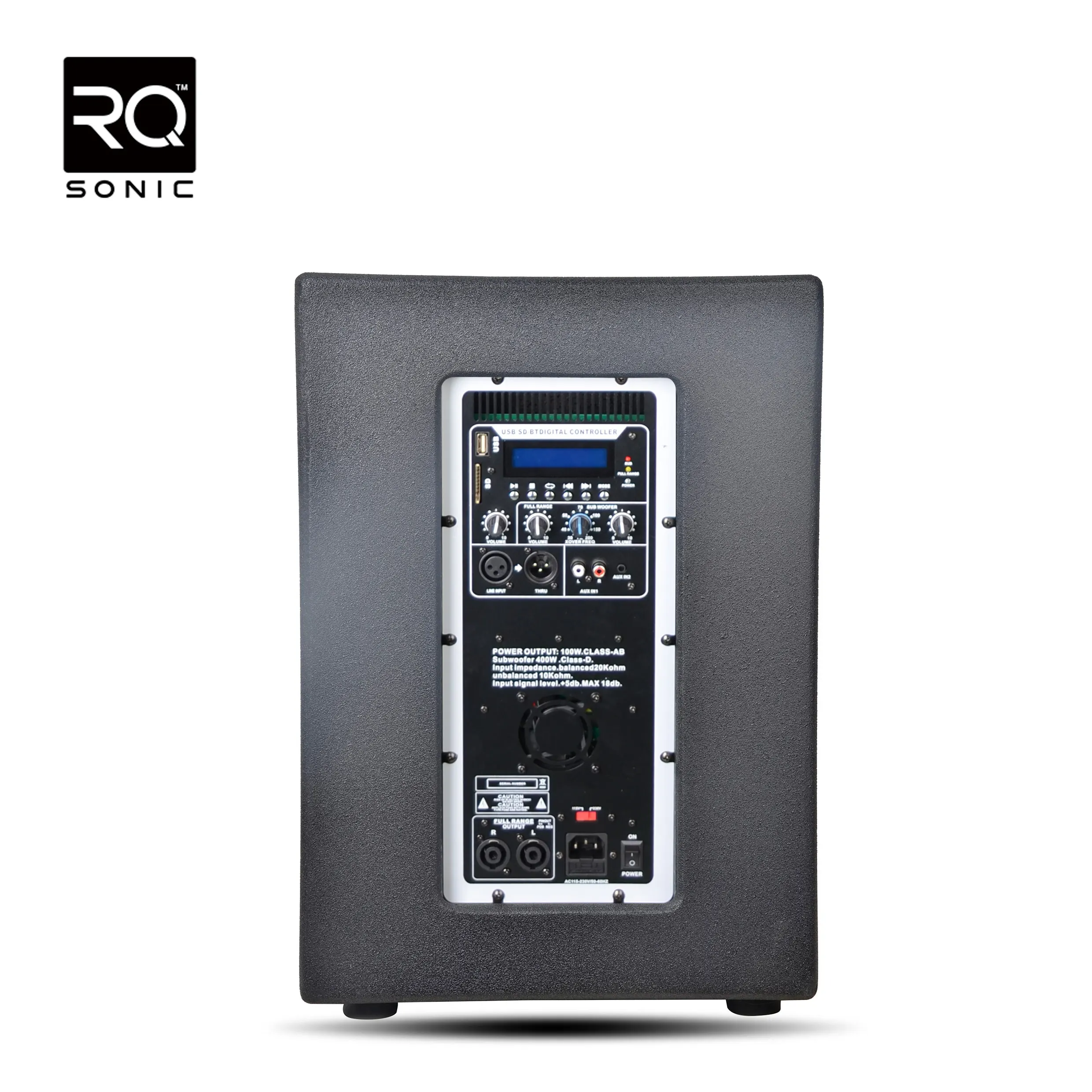 RQSONIC WI312ADUSB-BT Professional Audio Active Column Speaker Powered Portable Live Sound System