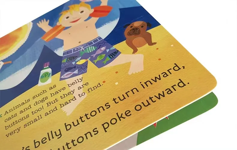 Custom Book Printing Factory OEM Perfect Binding Kids Children English Color Story Book Printing For Children Story Books