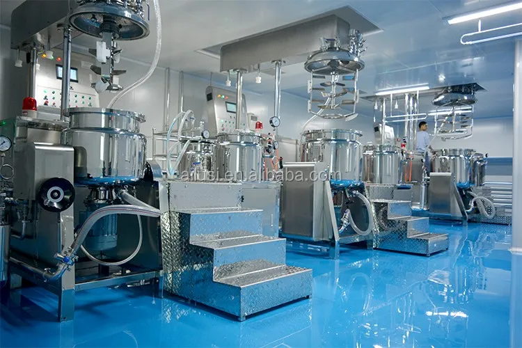 Mayonnaise/Chemicals vacuum homogeneous emulsifying machines
