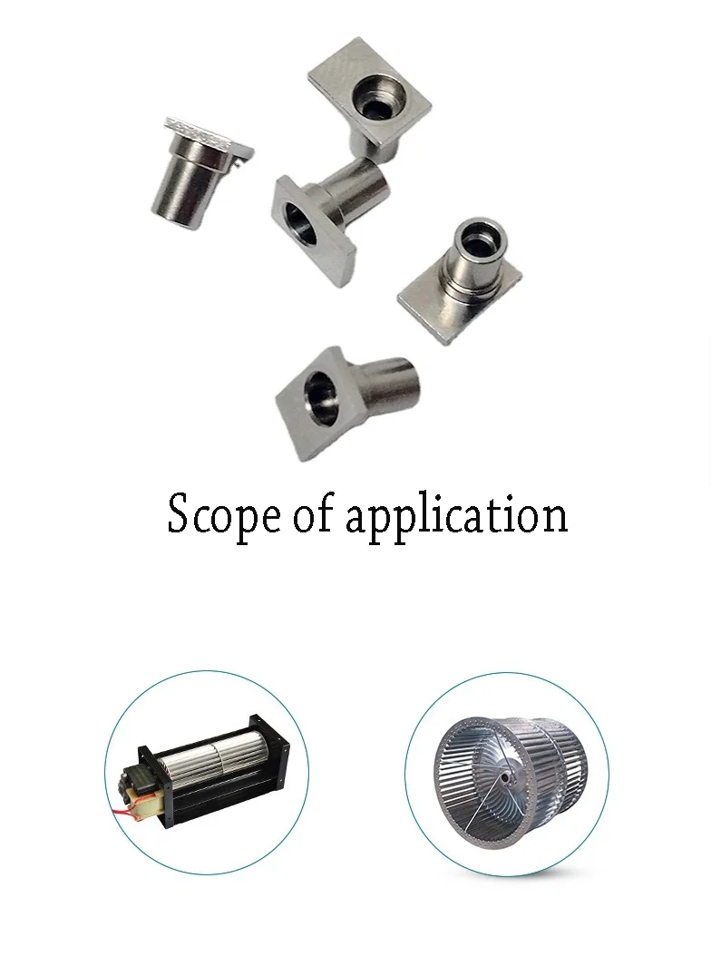 
CNC machine tool aluminum profile processing 5G fiber optic cable connector metal 