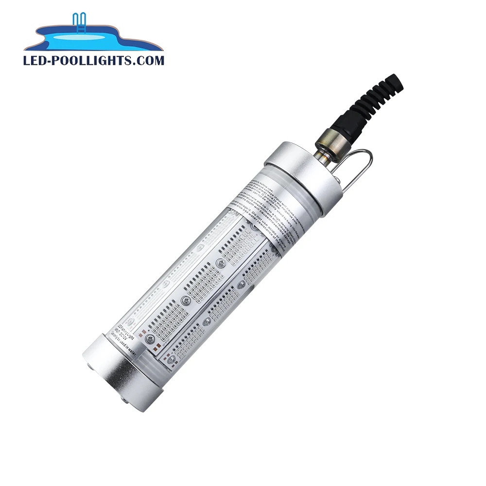 High Brightness 150W Green yellow LED Underwater Fishing Light for Pool and Ocean High Brightness Factory Price PC Lamp Body