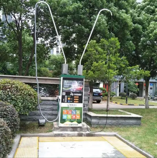 Self service car washing system manual car cleaning machine using Card recharge or Coin recharge .