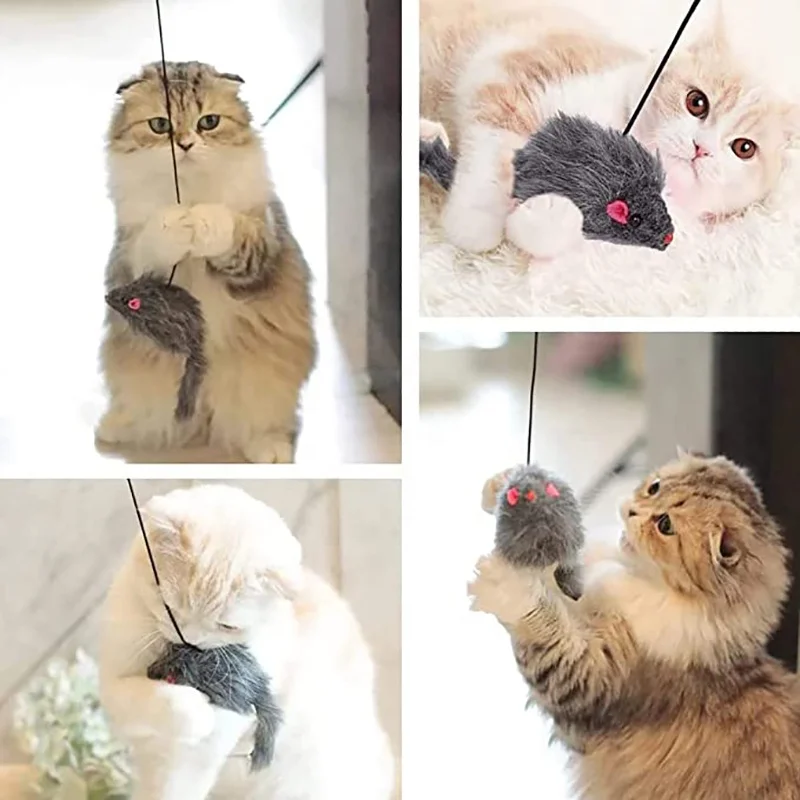 Hanging Retractable Cat Teaser Toy Hanging Door Cat Toys for Indoor Cats