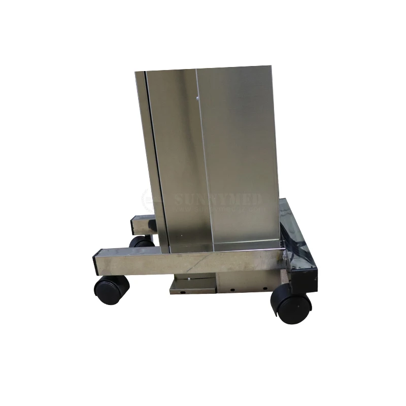 SY-T028 High Quality Pet shop or store or hospital Veterinary equipment Stainless steel Luxury2*30 4*30w uv lamp trolley