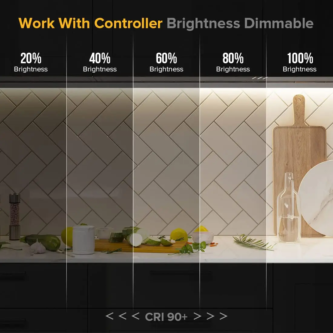 Новинка 10000 мм светодиодная полоса Cob мягкая гибкая Dc12v/24v световая Теплый Холодный белый