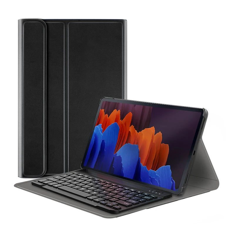 Removable Keyboard case for Samsung galaxy tab S7 Plus 12.4  SM T970 T975 2020 wholesales factory