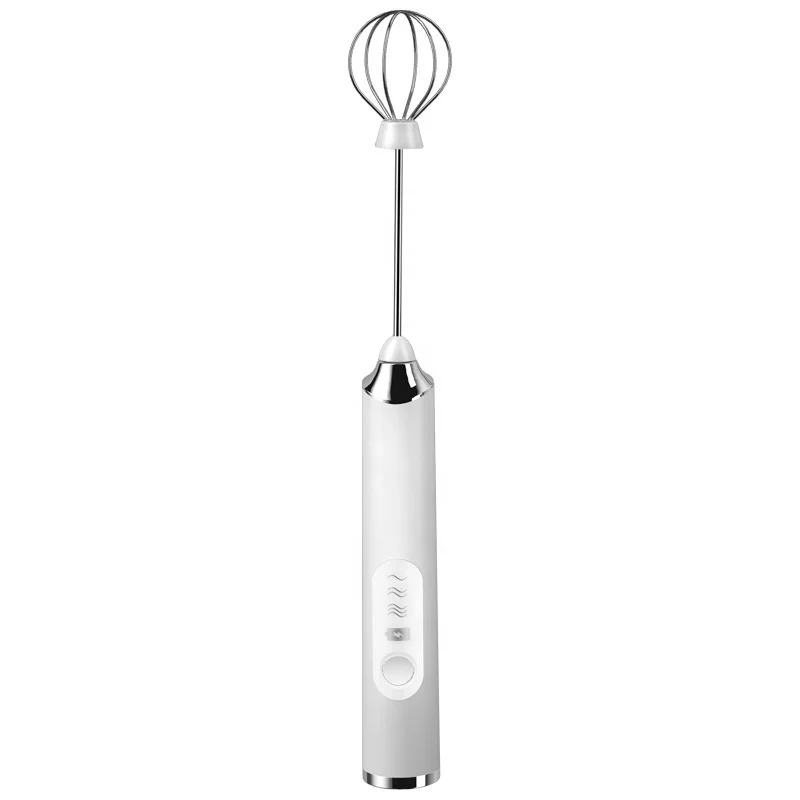 New Design Portable One Hand Operation Electric Milk Frother With Single Mixing Head