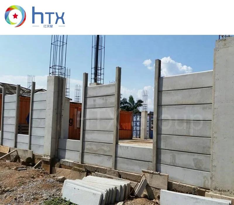 Железобетонный забор для фермы бетонная стеновая панель формы изготовления столба продажи