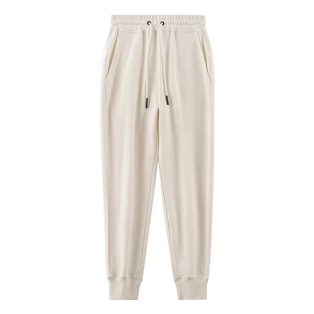 custom logo blank heavy cotton french terry sweatpants