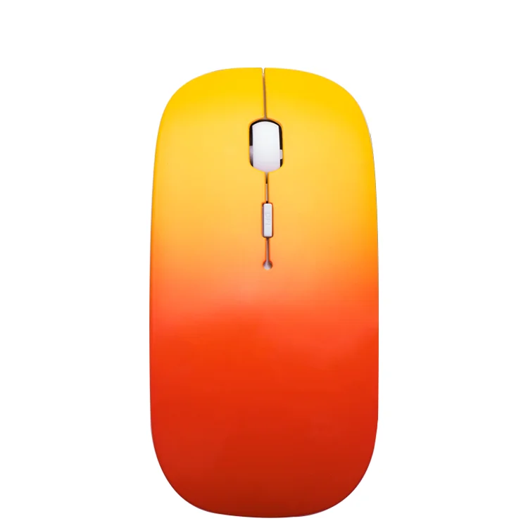  Factory direct sales Silent Ultra Thin Gradient Mouse Wirelless Rechargeable