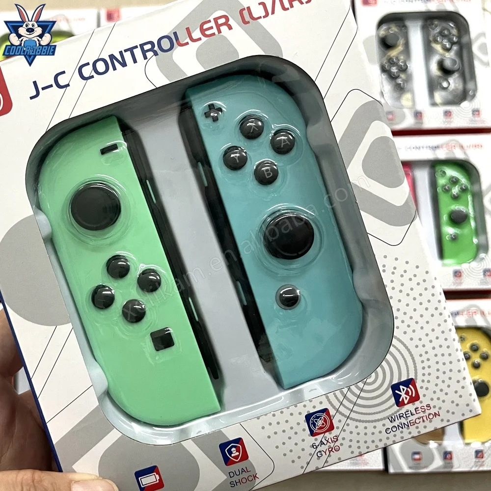CoolRabbie Wireless Gamepad For Joycons NS Controller Left Right Remote Joystick Grip For Nintendo Switch Controller For Joy con
