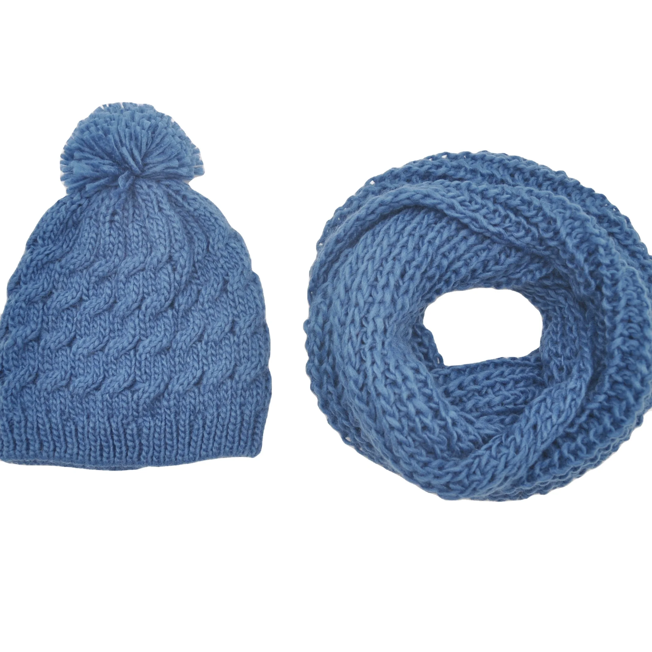 New Fashion Kids Neck Warmer and Scarf  Only Hat Wool Beanie Winter Hats  Cashmere Hat