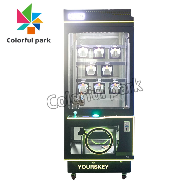 Push Coin Golden Key Master Automatic Vending Machine Mini Maquina