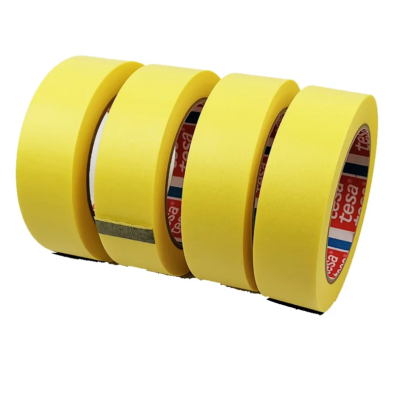 Hot Sale Yellow  Professional Precision Painter Thin Masking Tape