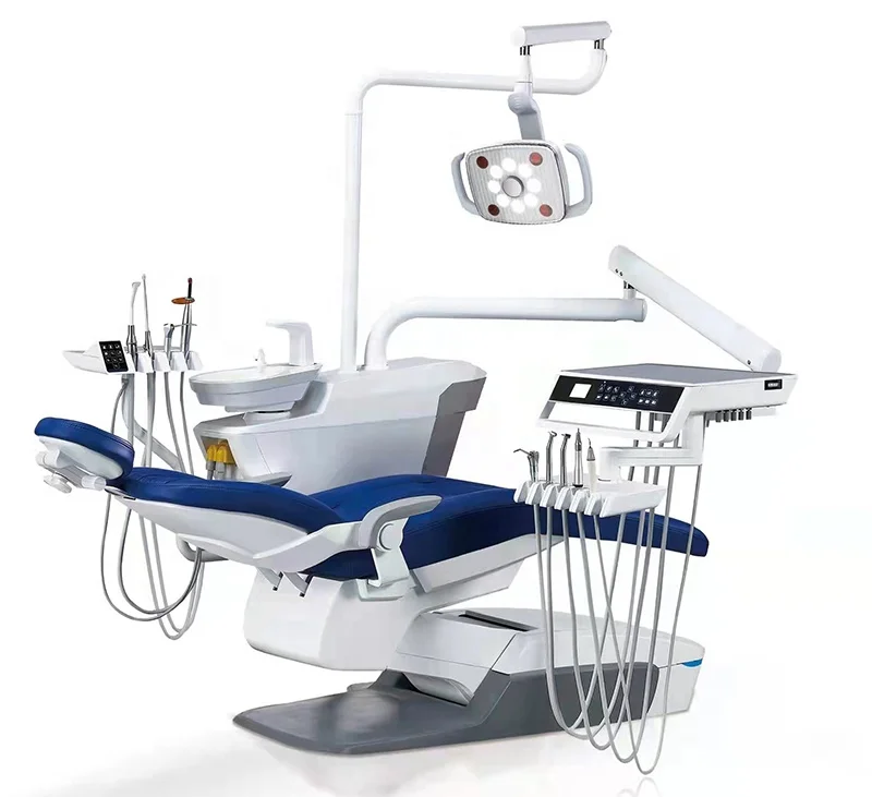 Intelligent voice-controlled system and water pipe disinfection system  latest CX Dental unit Chair with function DTC-325(22)