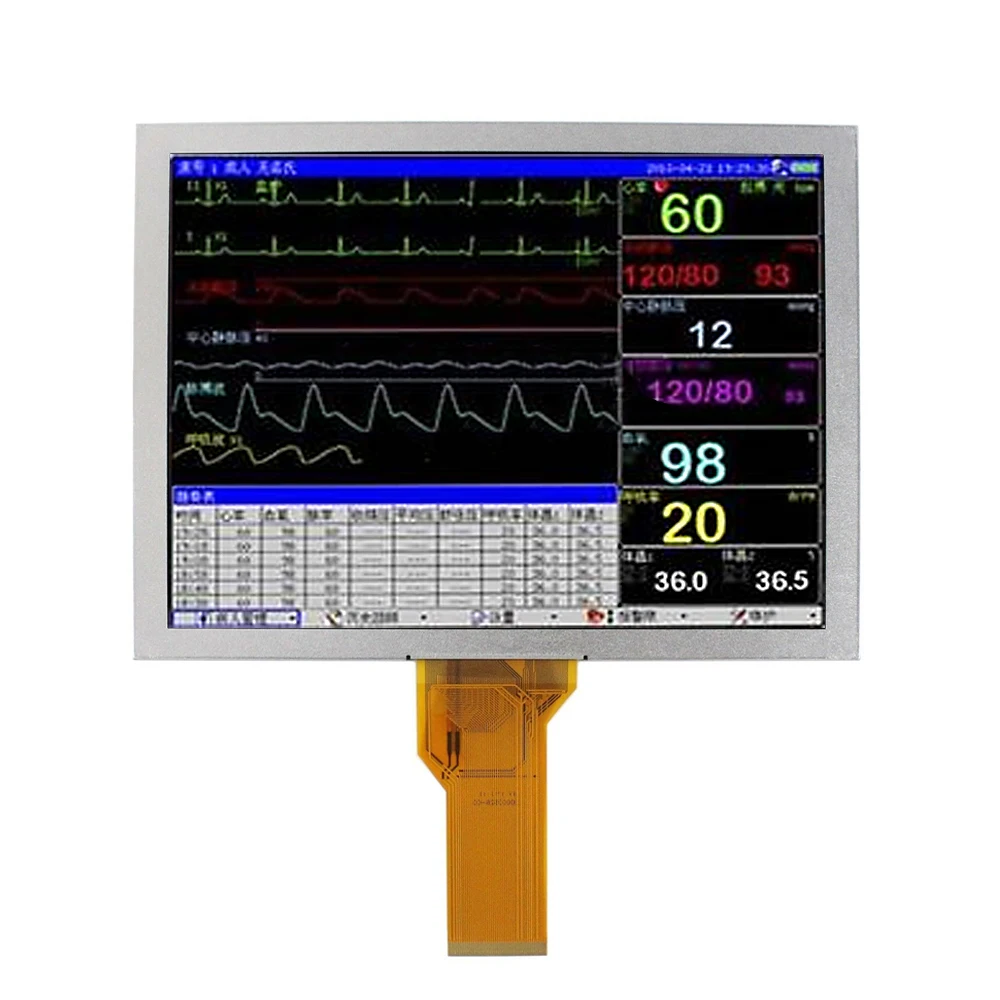 800 x 600 TFT 8 inch lcd display panel EJ080NA-05B