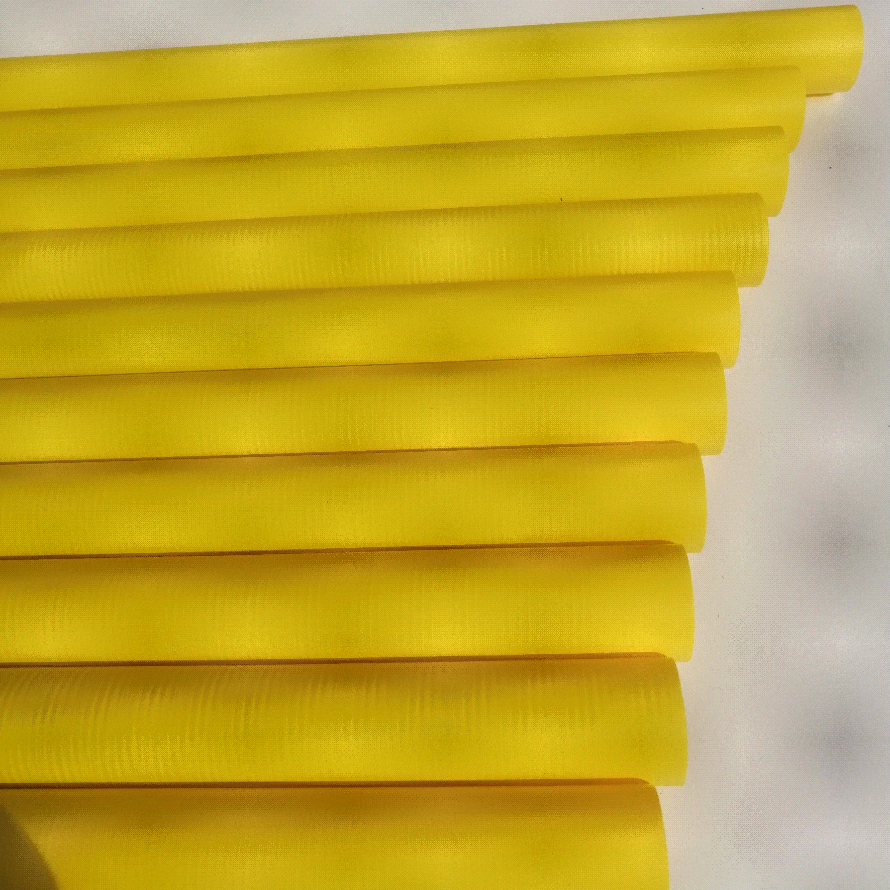 yellow color 0.4mm  Fiberglass Tubes,Frp Tubes,thin wall fiberglass tubes fiberglass pipe Glass fiber shell Insulation