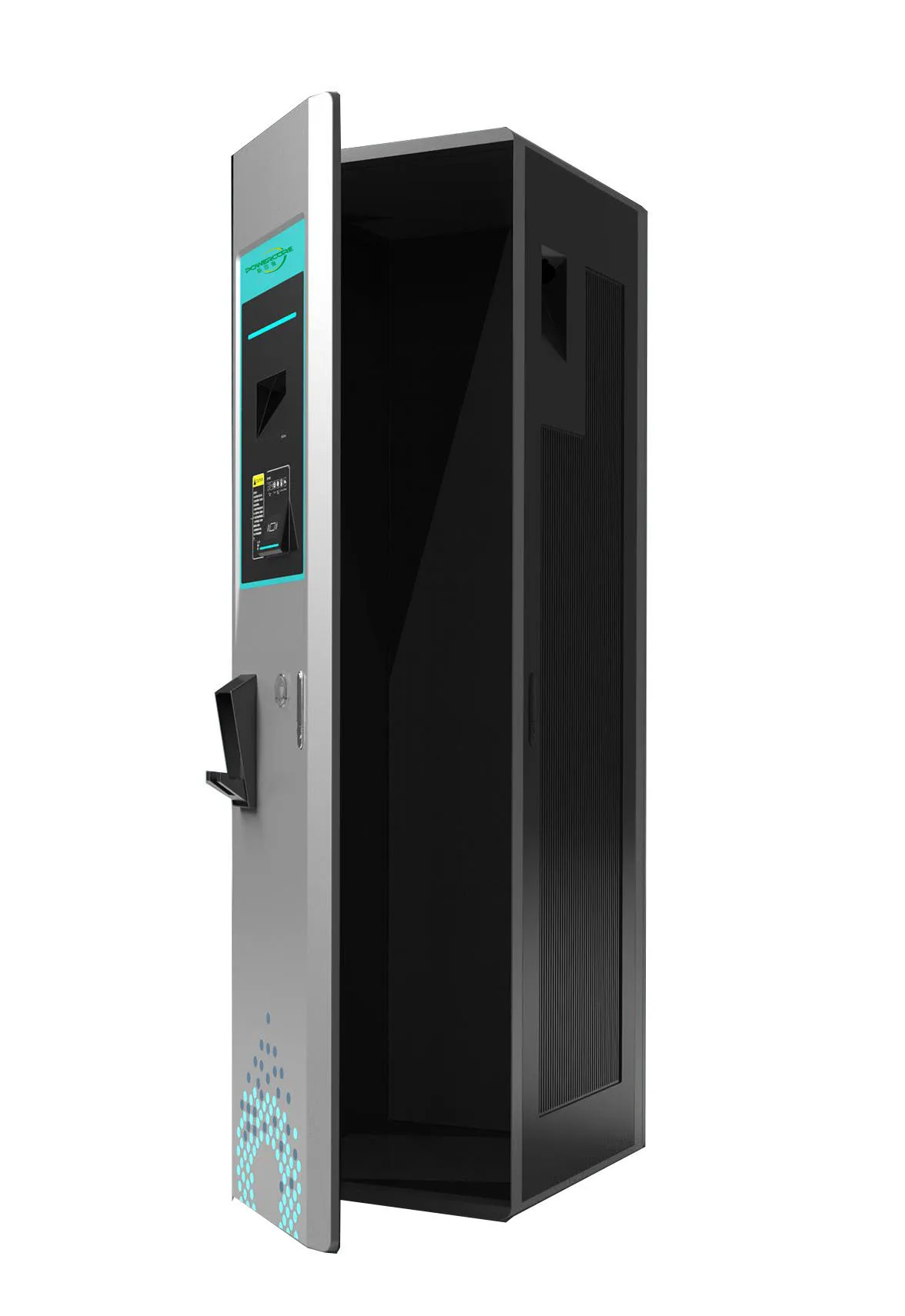 Level 3 dc ev fast charger with ccs & chademo connector for electric