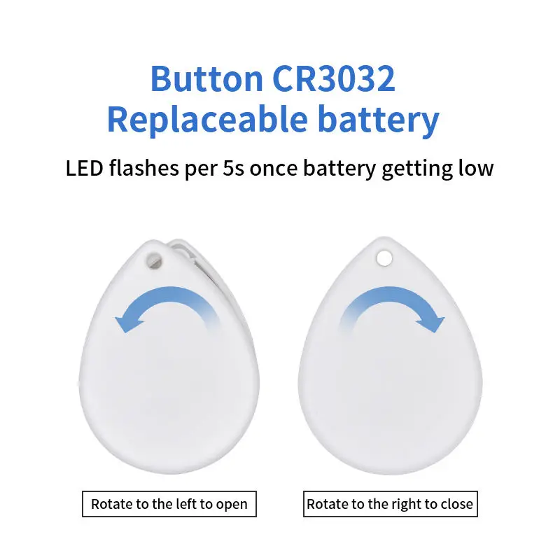 FSC-BP108B RTLS URL/UID/TLM Personal Asset Tracking iBeacon CR3032 Smallest Smart Sensors Bluetooth Air Tag for IoT Solution