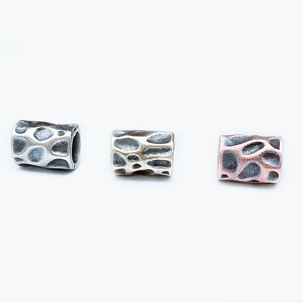 6mm Metal bross beads for paracord bracelets DIY EDC knife pendant custom designs