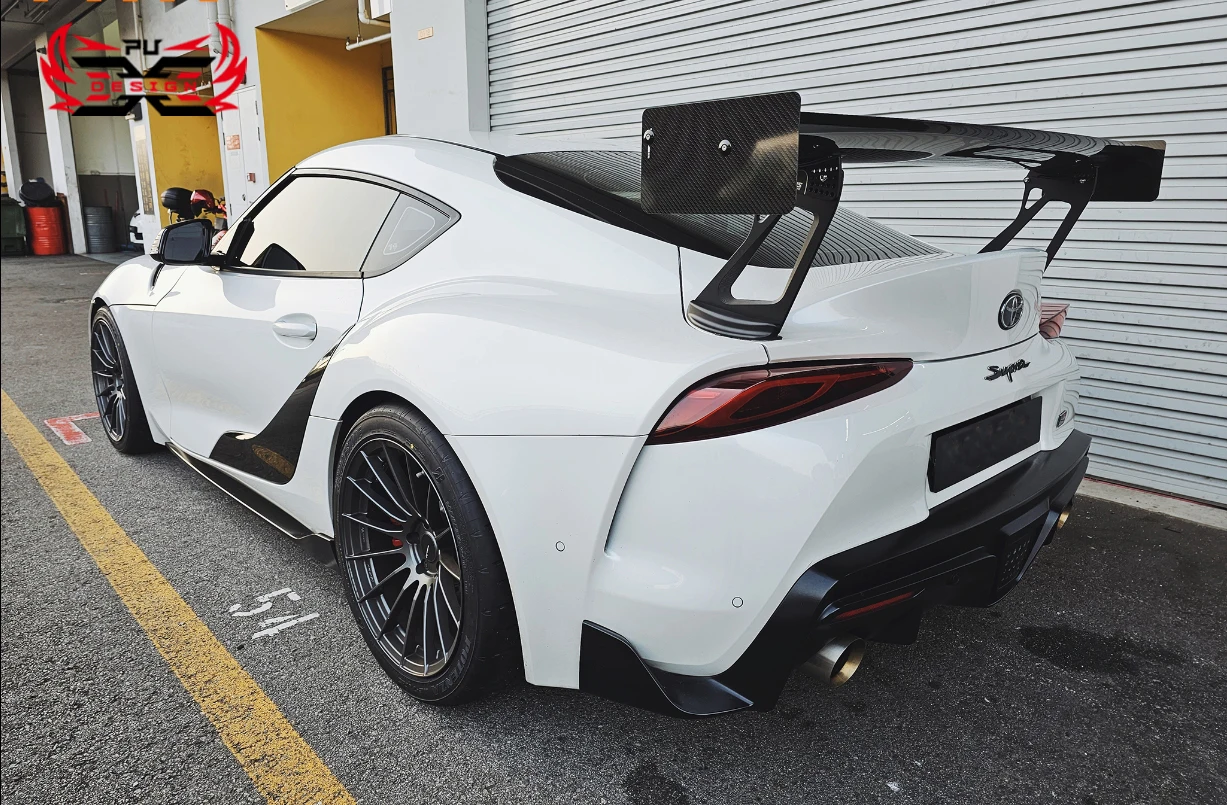 High Quality Dry Carbon Fiber Wing For Toyota GR Supra A90 A91 MK5 Rear Spoiler Body kit