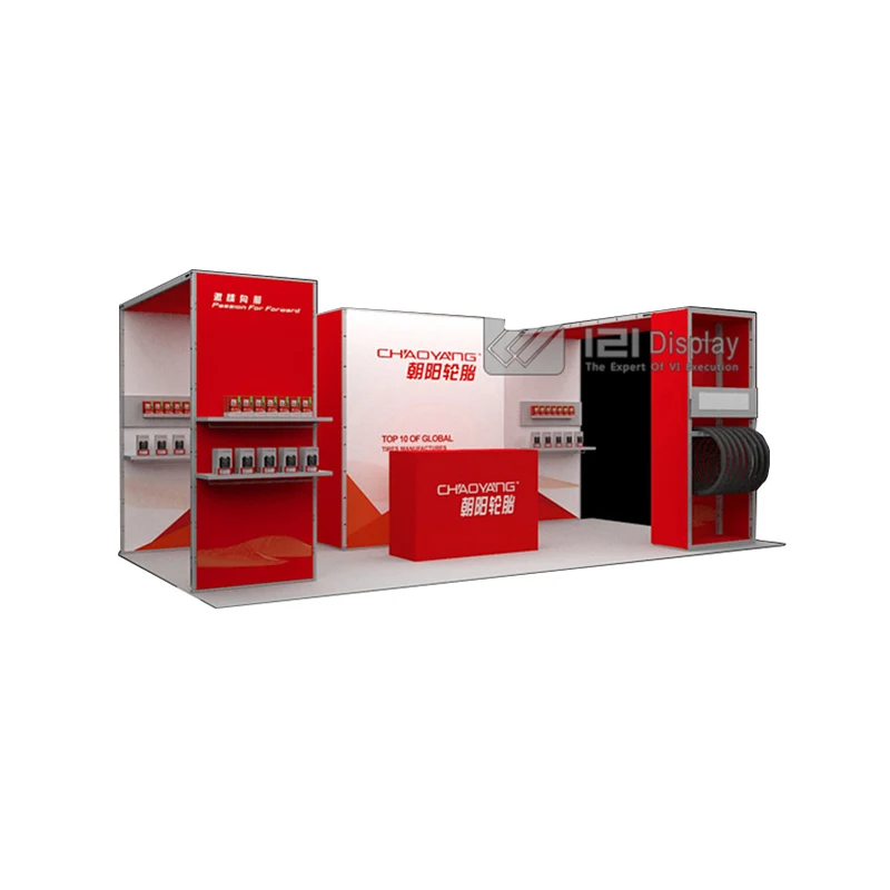 2016 modular portable exhibition booth design and construction 3x6
