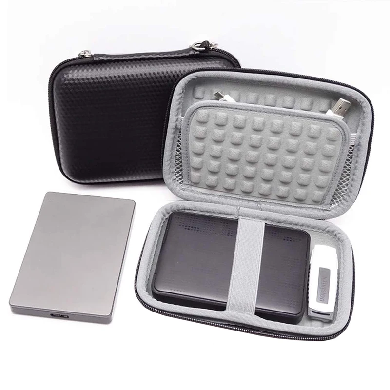 Shockproof EVA Hard Disk Case for  Hard Disk Drive HDD small Electronics