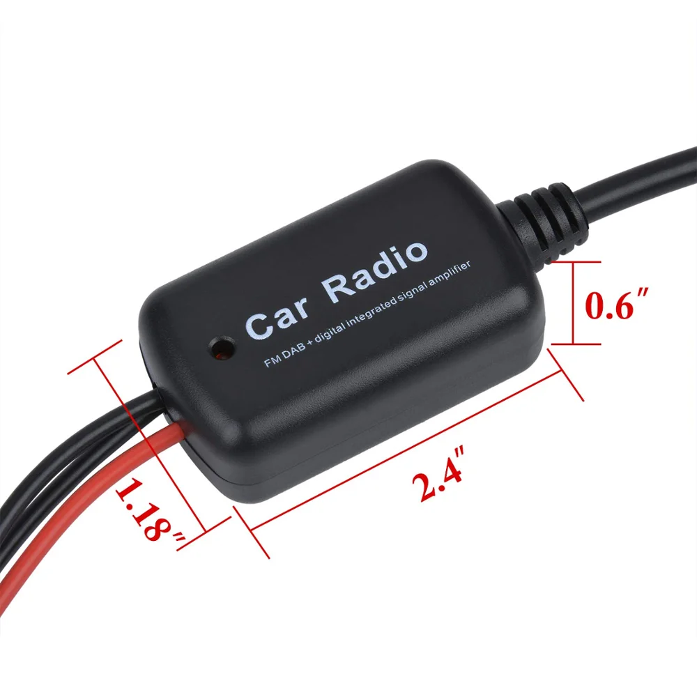 Автомобильная антенна AM FM Усилитель сигнала адаптер DAB автомобильная