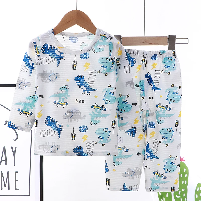 Bulk Wholesale Kids Pajamas Set Sleepwear Cotton Custom Boys and girls
