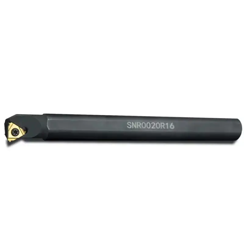 Trapezoidal threaded head, positive and negative inner hole threaded tool bar, with 16NRL insertion SNR SNL 0007 J08