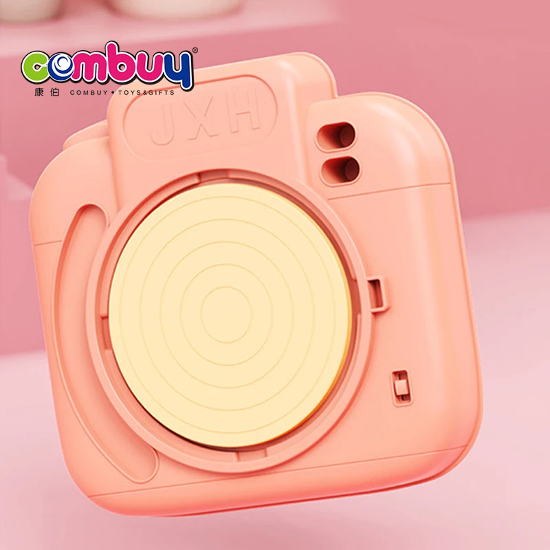 Cute camera drawing making electric diy toys ceramic wheel pottery