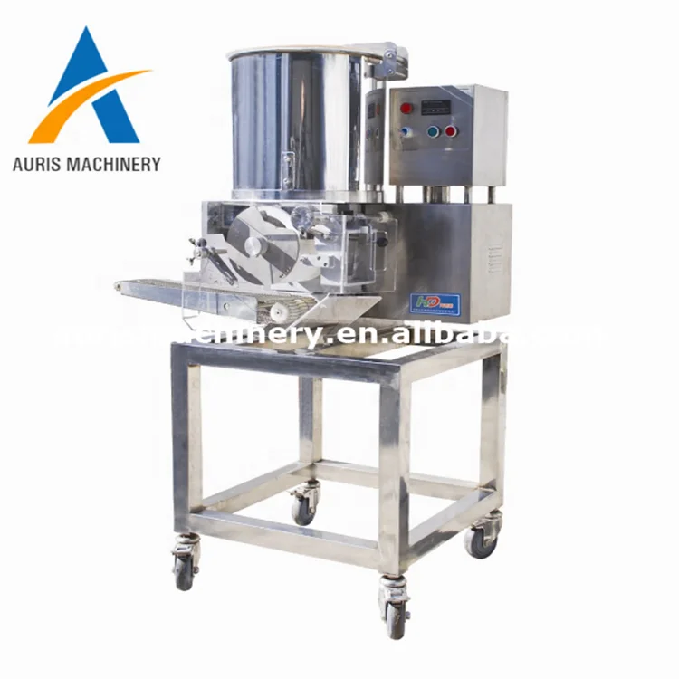 Commercial round square star shape nugget falafel meat patty maker making machine chicken nuggets machine