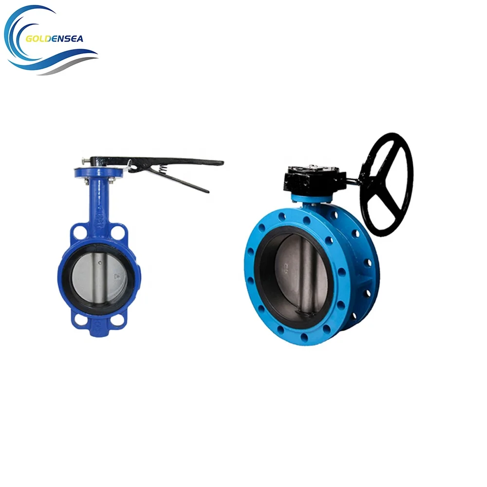 Wholesale prices Goldensea dn350 4 Inch Electric Actuator Flanged End Butterfly Valve For Water