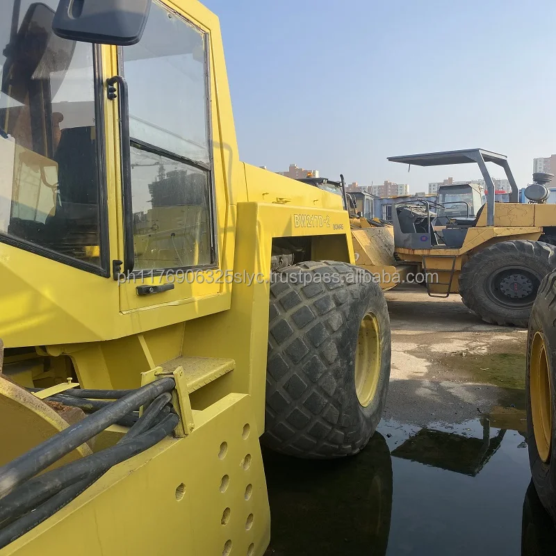 Б/у Дорожный Каток BOMAG BW213D также BW225 BW217D б/у bomag из Германии