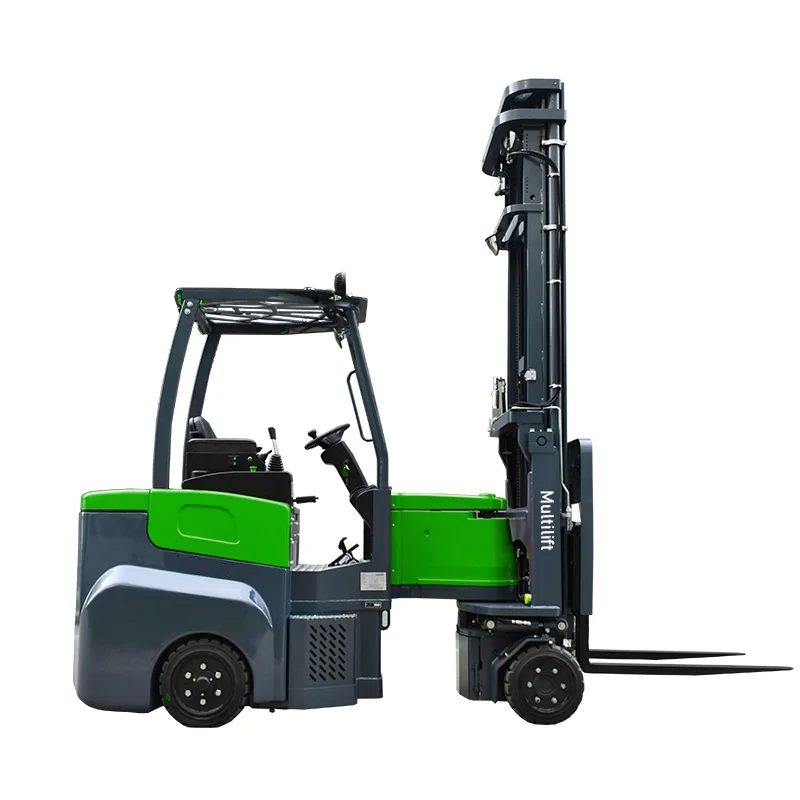 2 Ton Narrow Aisle 3 Way Vna Electric Pallet Stacker Forklift Up To 7 Meters High Vna Forklift