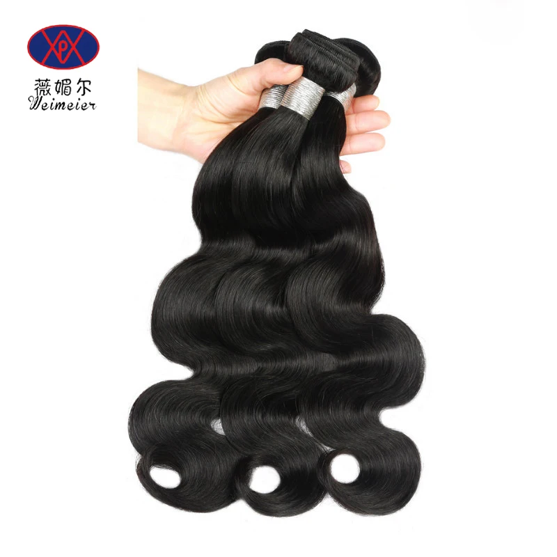 
Synthetic Hair Extension Body Wave Hair Weaving for Afro Women 