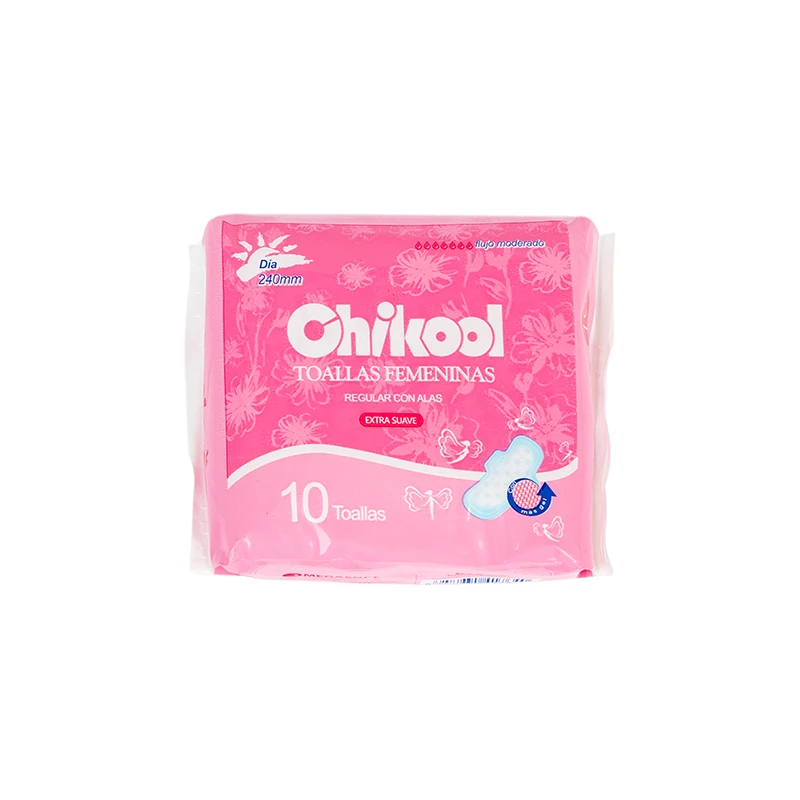 Бренд chikool 155 240 280 340 мм Хлопковые женские гигиенические прокладки производство megasoft Китай