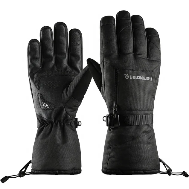 Waterproof Ski & Snow Gloves, 3M Thinsulate Winter Warm Touch Screen Snowboard Gloves for Men & Women
