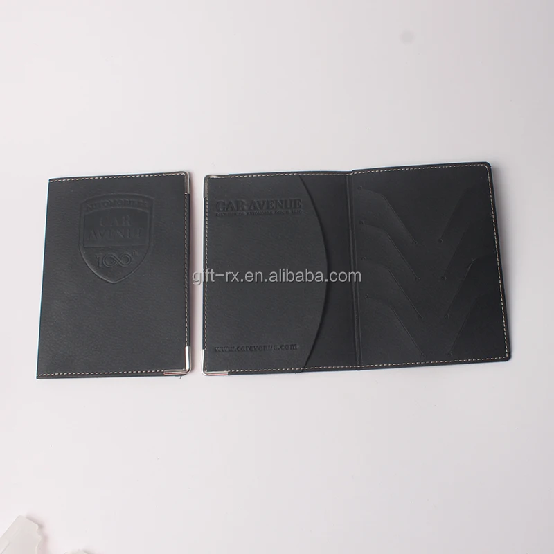 Custom Printing Plastic Colorful Passport Cover PU Passport And Vaccine Card Holder